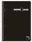 Bloc Espiral Estándar Liso 160H 90g | Pacsa | Cartón | Formato Estándar | Pack 5 Unidades