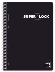 Bloc Espiral Estándar Liso 160H 90g | Pacsa | Cartón | Formato Estándar | Pack 5 Unidades