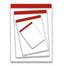 Paq/10 Bloc notas sin tapa PACSA 80 hojas liso folio
