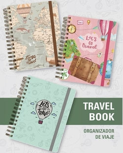 Cuadernos de Viaje A5 SENFORT Pack 6 modelos surtidos