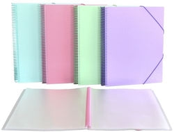 Carpeta con Fundas Pastel SENFORT para A4 con Separadores