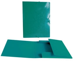 Carpeta folio verde SENFORT resistente y brillante