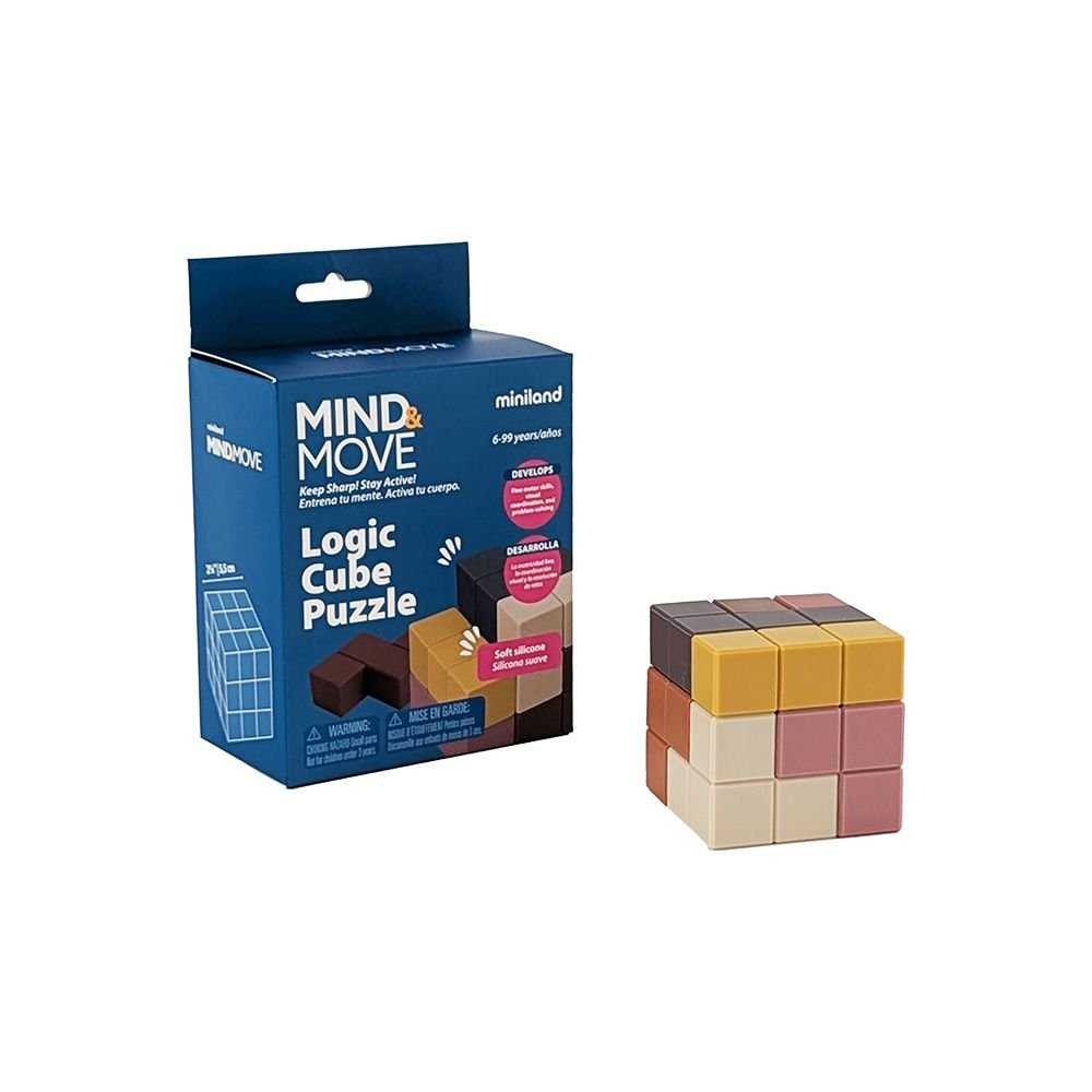 Juego Logic Cube Puzzle Mind & Move Miniland