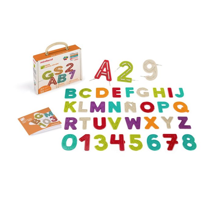 Juego Eco Activity 123 Abc Miniland