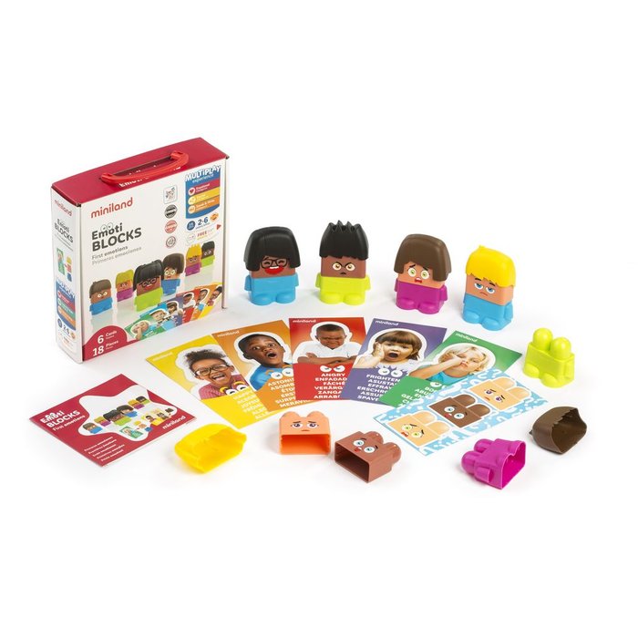 JUEGO EMOTIBLOCKS | MINILAND | 1 UNIDAD | 8413082323509 Imagen principal del producto