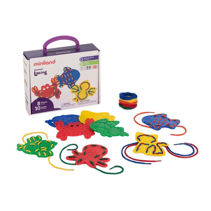 Juego Animal Lacing MINILAND Imagen principal del producto