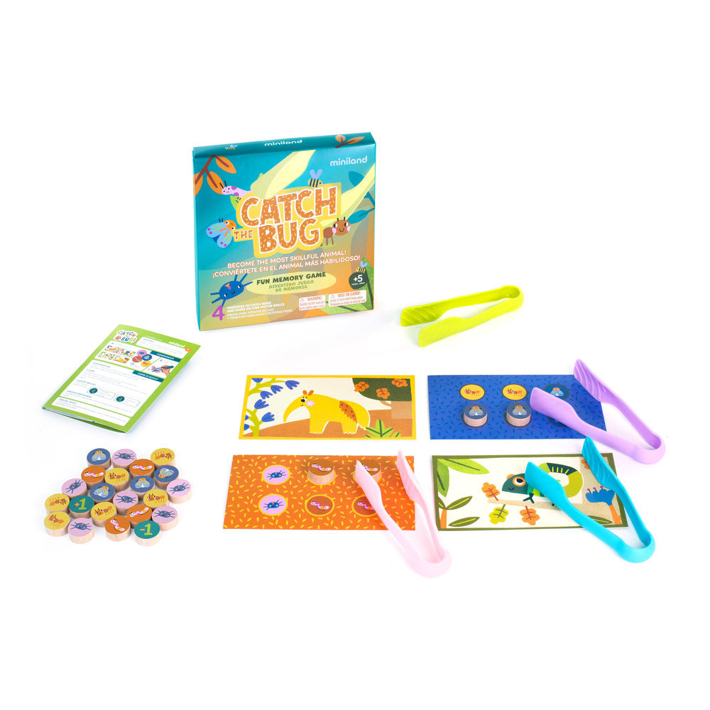 Juego de Mesa Catch the Bug! Miniland Imagen principal del producto