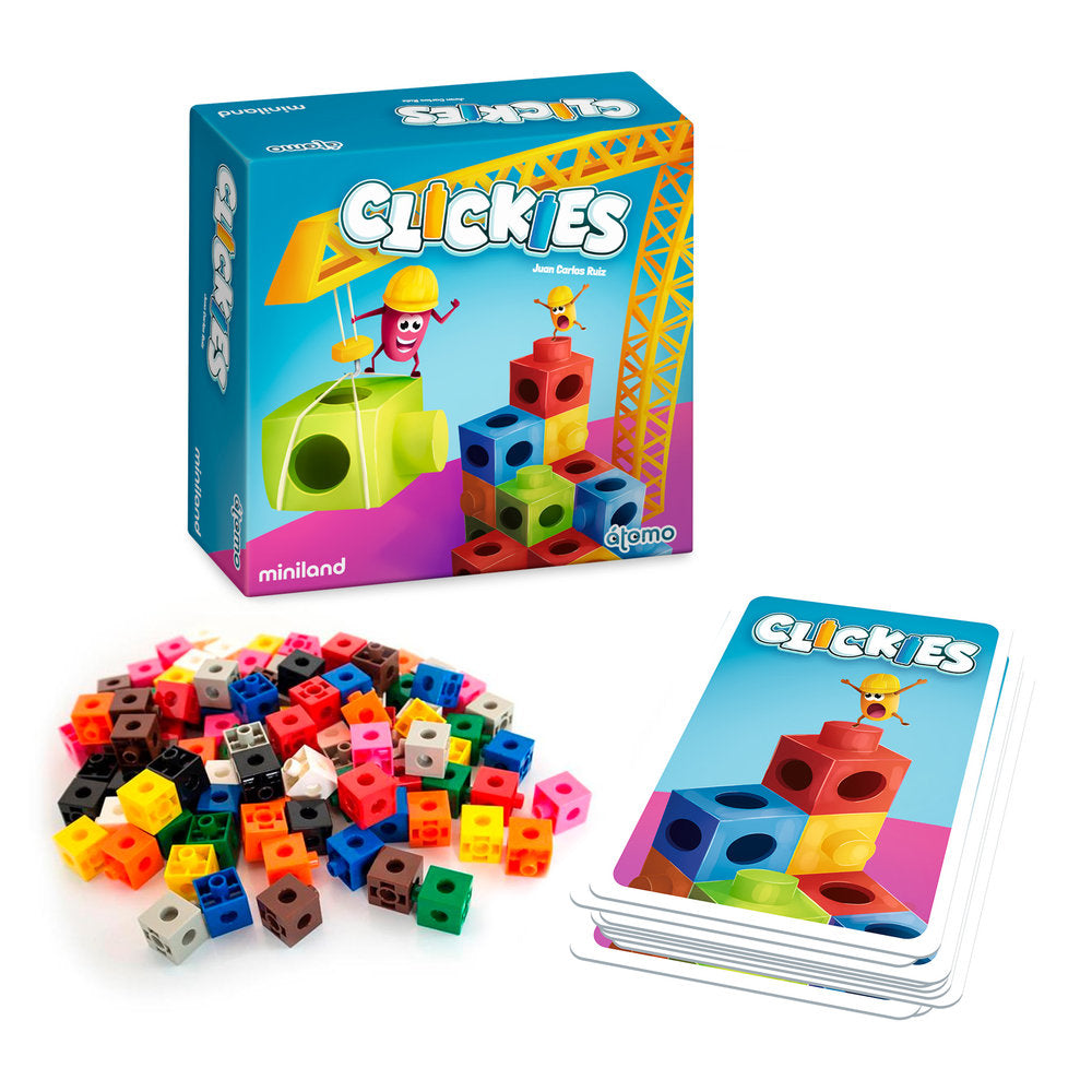Clickies Miniland Juegos de Construcción Pack 50 piezas