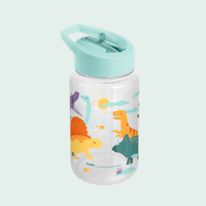 Botella 450 ml de Tritán con diseño de dinosaurios Miniland Imagen principal del producto