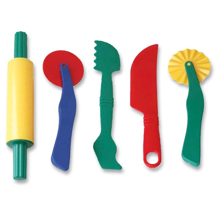 SET DE ACCESORIOS PASTA BLANDA DE 22 CM MODELAR, MULTICOLOR | MINILAND | 1 UNIDAD | 8413082952518 Imagen principal del producto