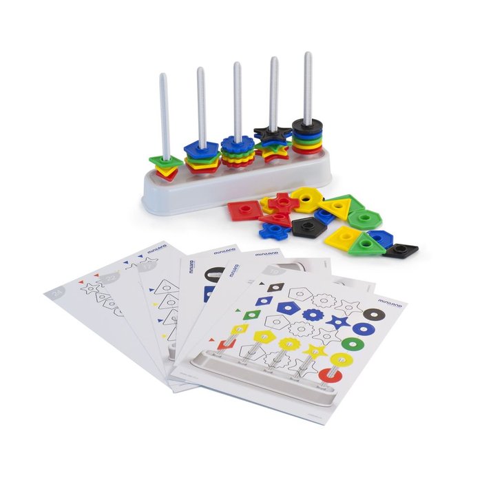 Juego Abaco Colores y Actividades 100 piezas MINILAND Imagen principal del producto