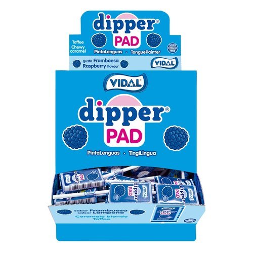 Golosina Dipper con Palo Sabor Frambuesa Vidal Golosinas Pack 100 Unidades