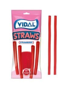 Golosina Lanzas Regaliz Sabor Fresa 14 Bolsas Vidal Golosinas