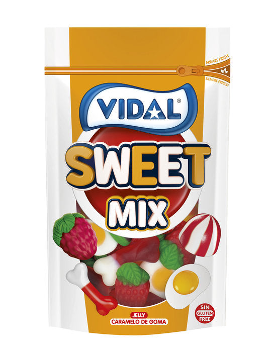 Golosina surtido brillo caja 10 bolsas Vidal Golosinas