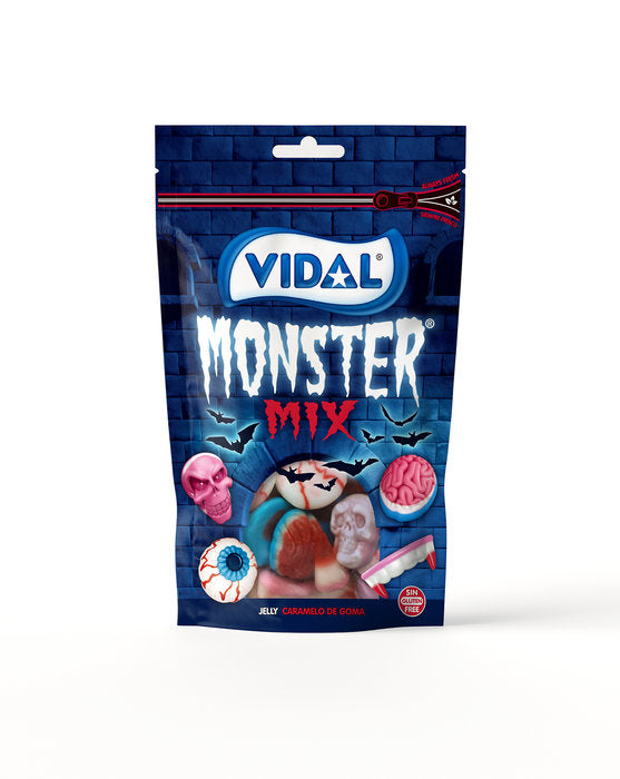 DoyPack Monster Mix 180 gr Vidal Golosinas - Pack 10