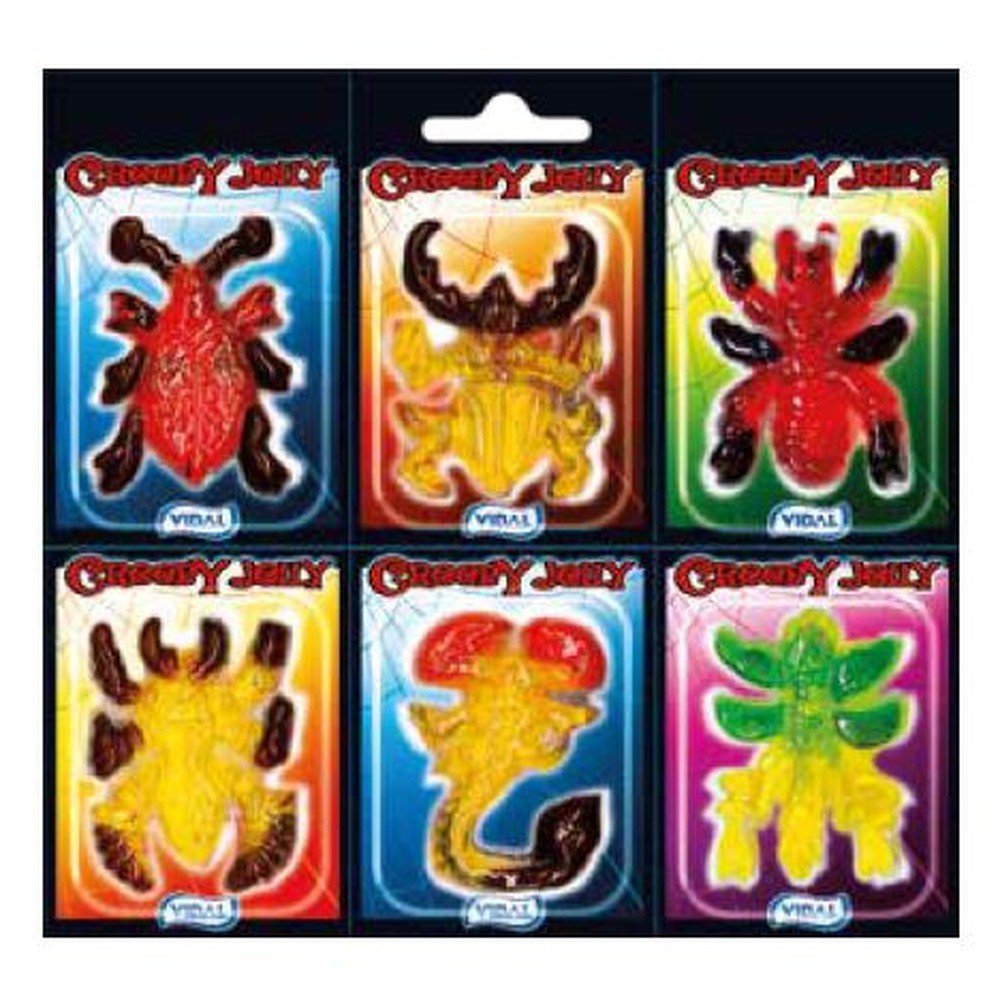 Golosina Creepy Jelly 66 unidades Vidal
