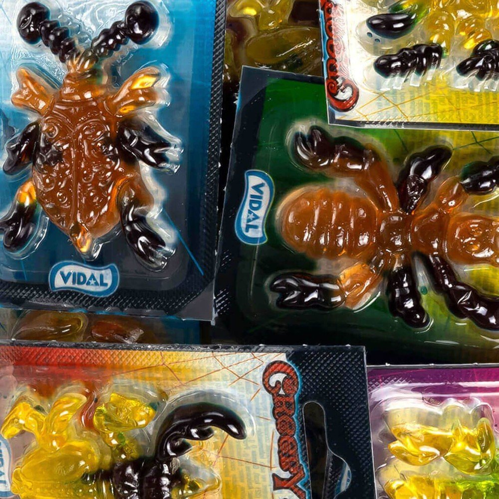 Golosina Creepy Jelly 66 unidades Vidal