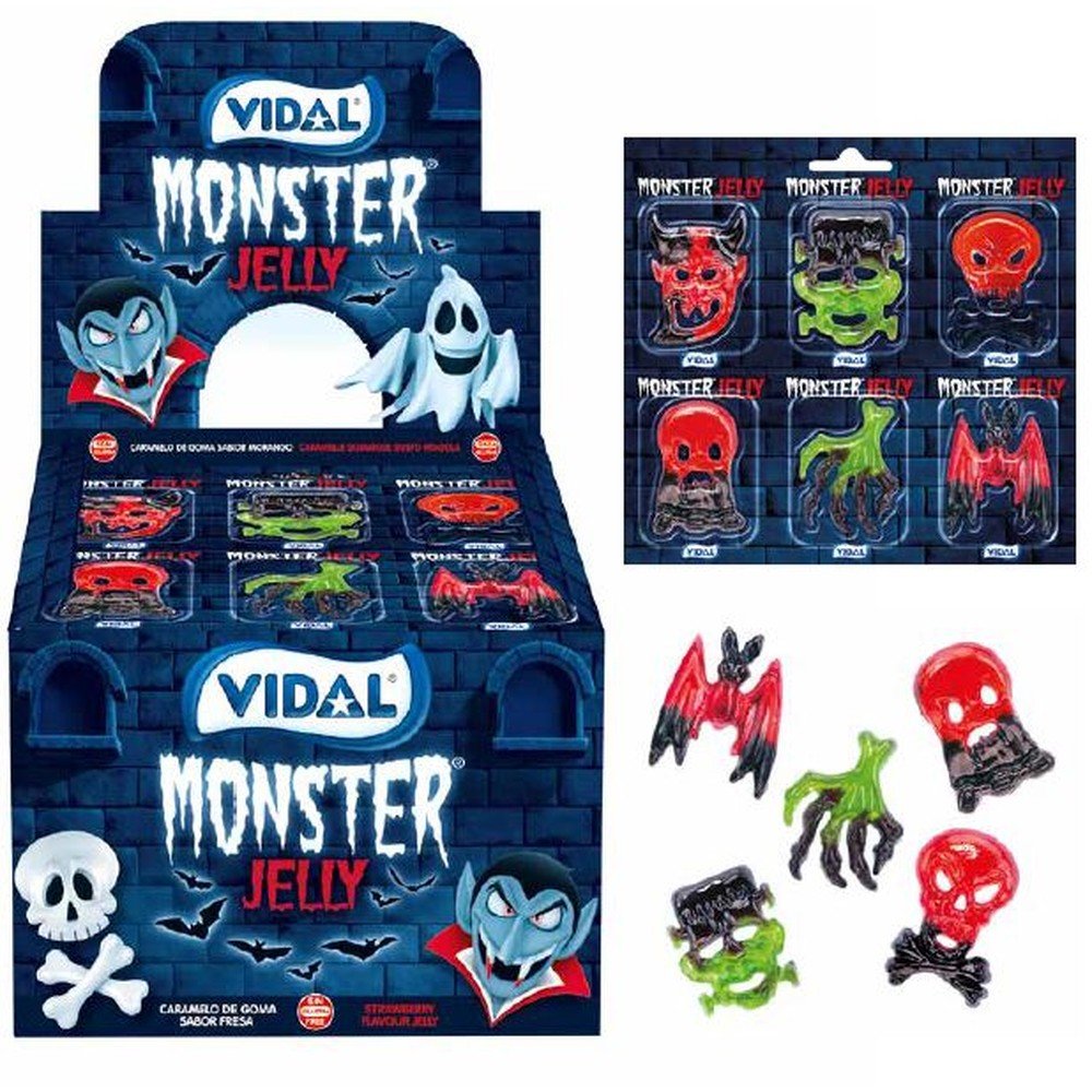 Monster Jelly Vidal - Estuche 66 unidades