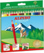 Estuche 24 lapices colores alpino surtidos