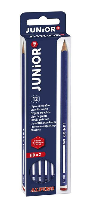 C/12 Lapices Grafito Junior Nº2 Hb Alpino Imagen principal del producto