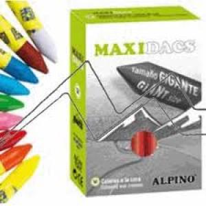 Ceras Blandas Maxidacs Ocre Marca DACS Pack 12