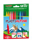 Estuche 12 Ceras Plastialpino Duras Surtidas