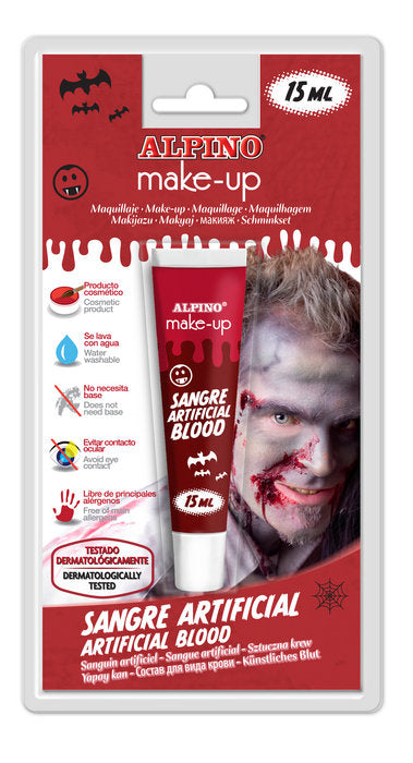 ✅ BLISTER ALPINO TUBO SANGRE ARTIFICIAL 15ML Imagen principal del producto