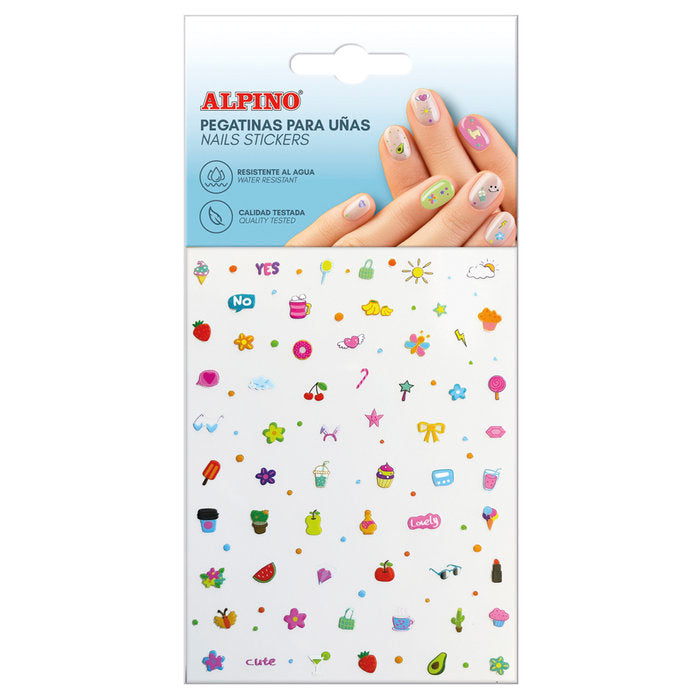 Lamina Nails Stickers Diseños Variados ALPINO Imagen principal del producto