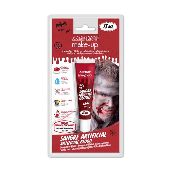SANGRE ARTIFICIAL ALPINO 15 ML BLISTER 1 UD | 6 UNIDADES | (ALPINO) Imagen principal del producto