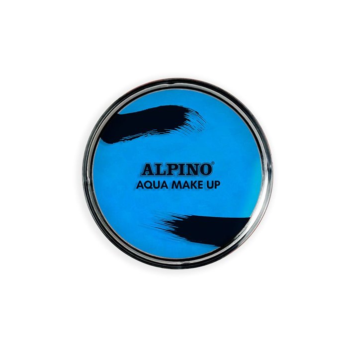 MAQUILLAJE ALPINO AQUA MAKE UP AZUL | 5 UNIDADES | (ALPINO)