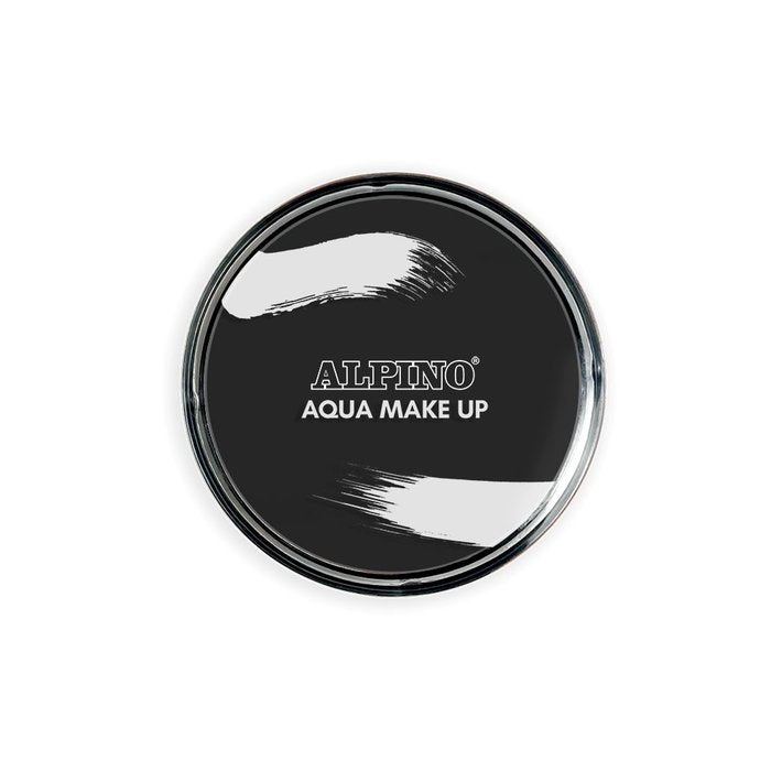 MAQUILLAJE ALPINO AQUA MAKE UP NEGRO | 5 UNIDADES | (ALPINO)