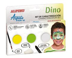 SET MAQUILLAJE CARACTERIZACION DINO | 1 UNIDADES | (ALPINO)
