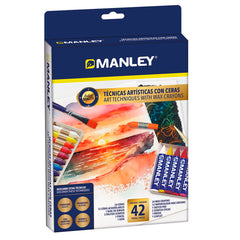 SET TECNICAS ARTISTICAS CON CERAS MANLEY | 1 UNIDADES | (MANLEY PRODUCTOS, S,A,)