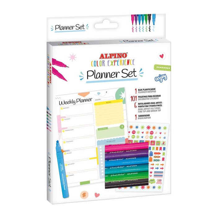 Planner Set Alpino Color Experience Marca Alpino Imagen principal del producto