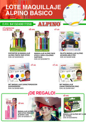 LOTE MAQUILLAJE ALPINO BASICO | 1 UNIDADES | (ALPINO)
