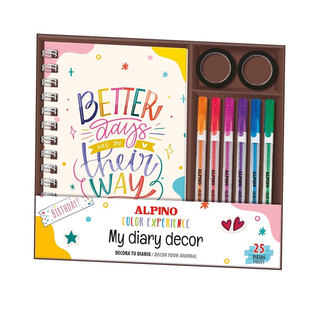 Set Alpino Colorexperience Decor Mini Diario Marca Alpino Imagen principal del producto