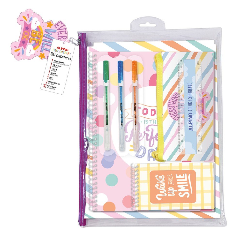 Set Papelería Alpino Colorexperience Be Ok Imagen principal del producto