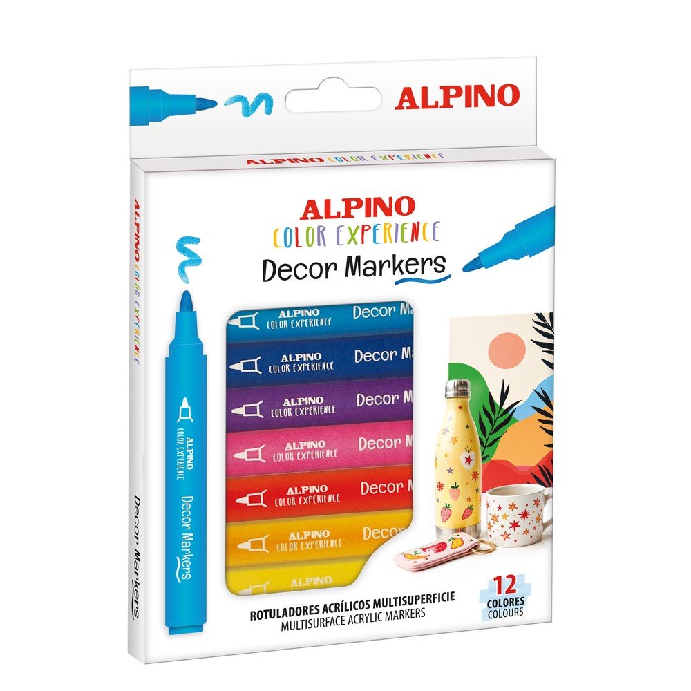 Rotulador Alpino Colorexperience Decor 12 Colores Surtidos Imagen principal del producto