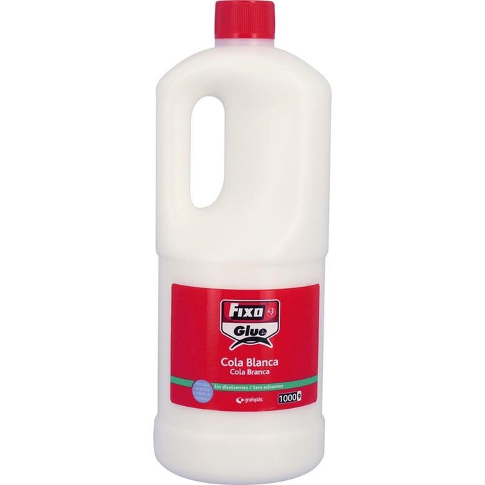 Cola blanca en bote de 1000 g para manualidades y proyectos escolares Imagen principal del producto