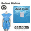 Bolsa disfraz 65x90 25 unidades azul claro GRAFOPLAS