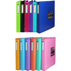 CARPETA PP 4 ANILLAS 25 MM A4+ LIKE ROSA CLARO | 1 UNIDADES | (GRAFOPLAS)