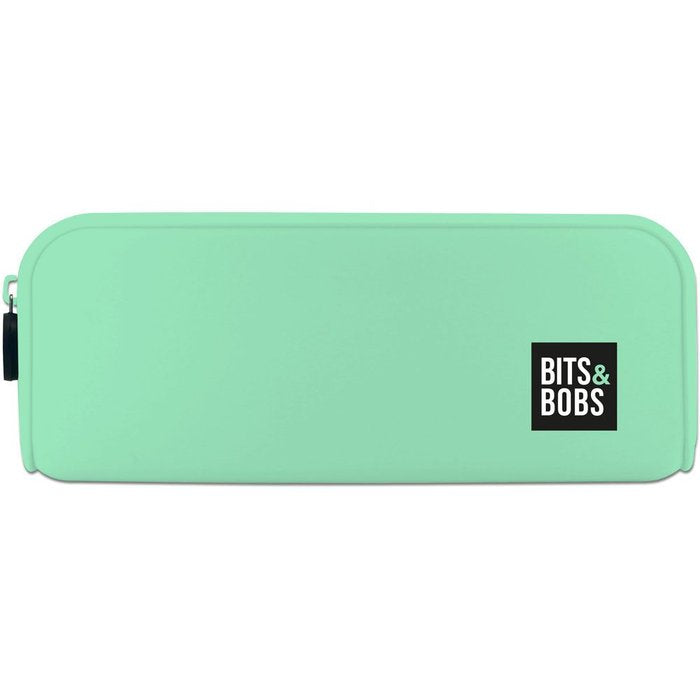 PORTATODO SILICONA VERDE MINT PASTEL BITS&BOBS | GRAFOPLAS DISEÑO