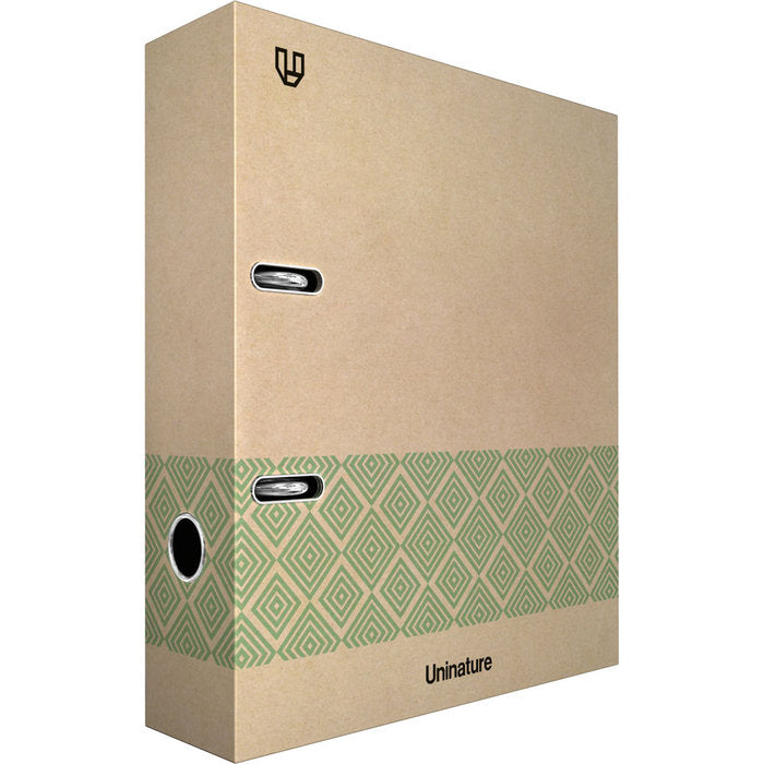 Archivador a4 palanca 65mm Uninature verde UNIPAPEL Imagen principal del producto