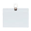 Identificador con pinza incoloro 76x102 mm GRAFOPLAS Pack 50 unidades