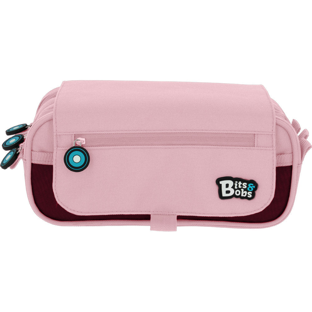 Portatodo Triple con Solapa B&B Rosa Soft Grafoplas