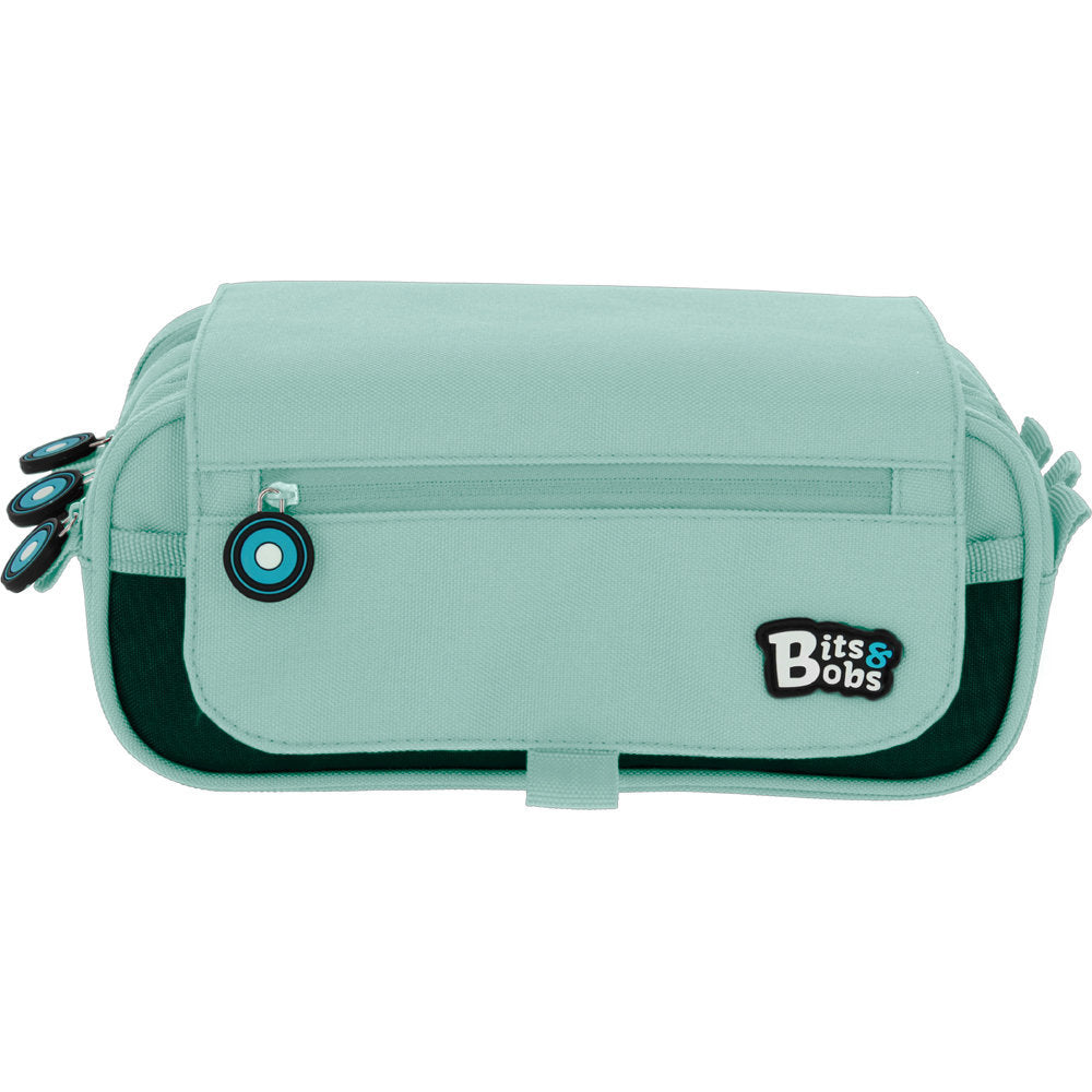 Portatodo triple Grafoplas azul soft