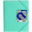 CARPETA 20 FUNDAS A4 MAXIPLAS TRANSPARENTES VERDE MINT | 1 UNIDADES | (GRAFOPLAS)