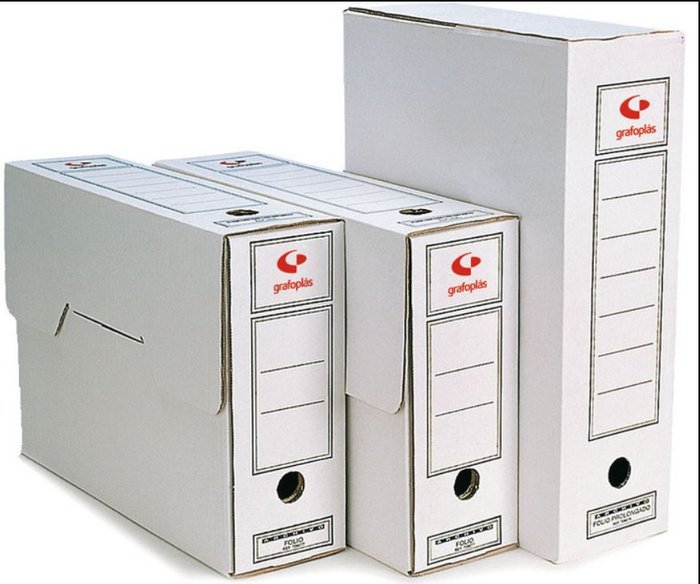 ARCHIVO DEFINITIVO CARTON FOLIO PACK 10 UDS | 1 UNIDADES | (GRAFOPLAS) Imagen principal del producto