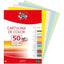 Paq/50 Cartulinas Fixo A4 180g. Marfil
