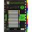 Juego Separadores A4 12 Posiciones Bits&bobs Fluor GRAFOPLAS DISEÑO